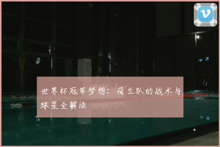 世界杯冠军梦想：荷兰队的战术与球星全解读