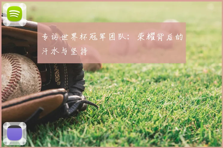 专访世界杯冠军团队:荣耀背后的汗水与坚持